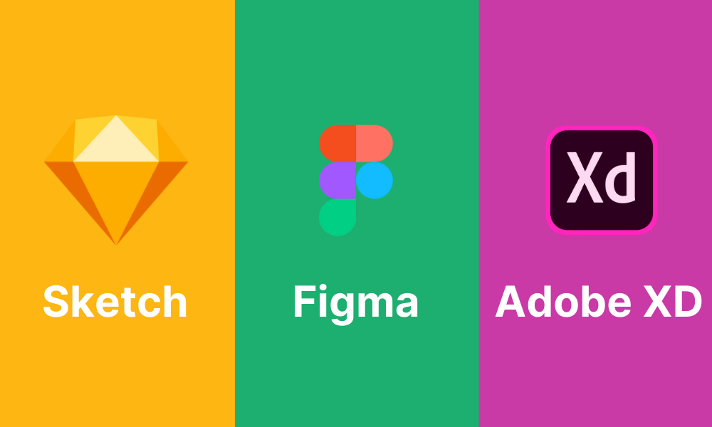 Comparison Between Sketch vs Figma vs Adobe XD