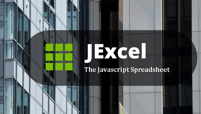 jExcel Spreadsheet