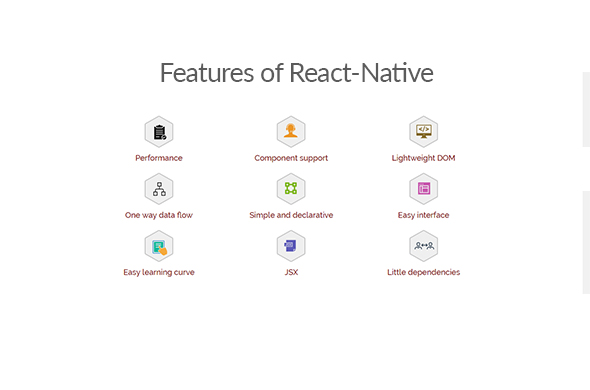 Features of react-native