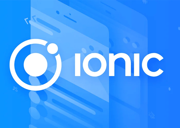 Mobile app framework - ionic